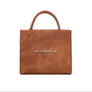 Brandon Blackwood NYC ESR Waxed Denim Tote